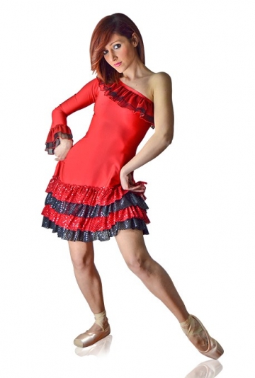 Robe de danse latine femme C2119